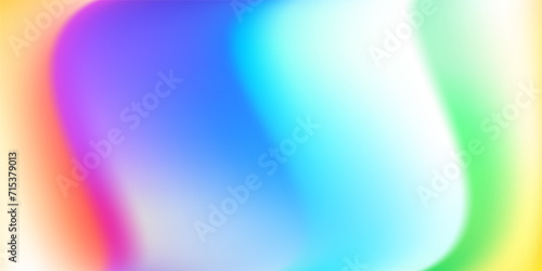 Abstract blur background. Rainbow mesh gradient. Color power. Fluid art. Pattern for you presentation, vector design wallpaper