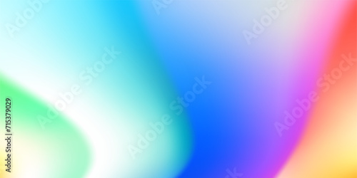Abstract blur background. Rainbow mesh gradient. Color power. Fluid art. Pattern for you presentation, vector design wallpaper