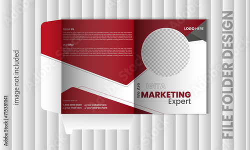 Attractive and unique file folder design 