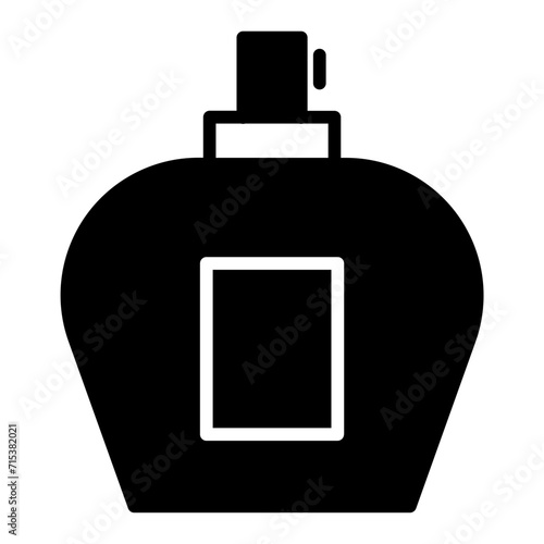 Perfume solid glyph icon
