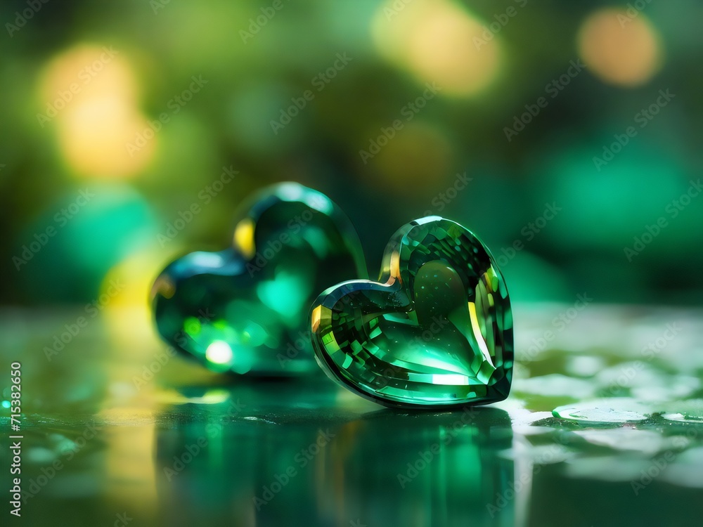 indigo-colored heart shapes, softly blurred and dreamy indigo-colored heart shapes, softly blurred and dreamy