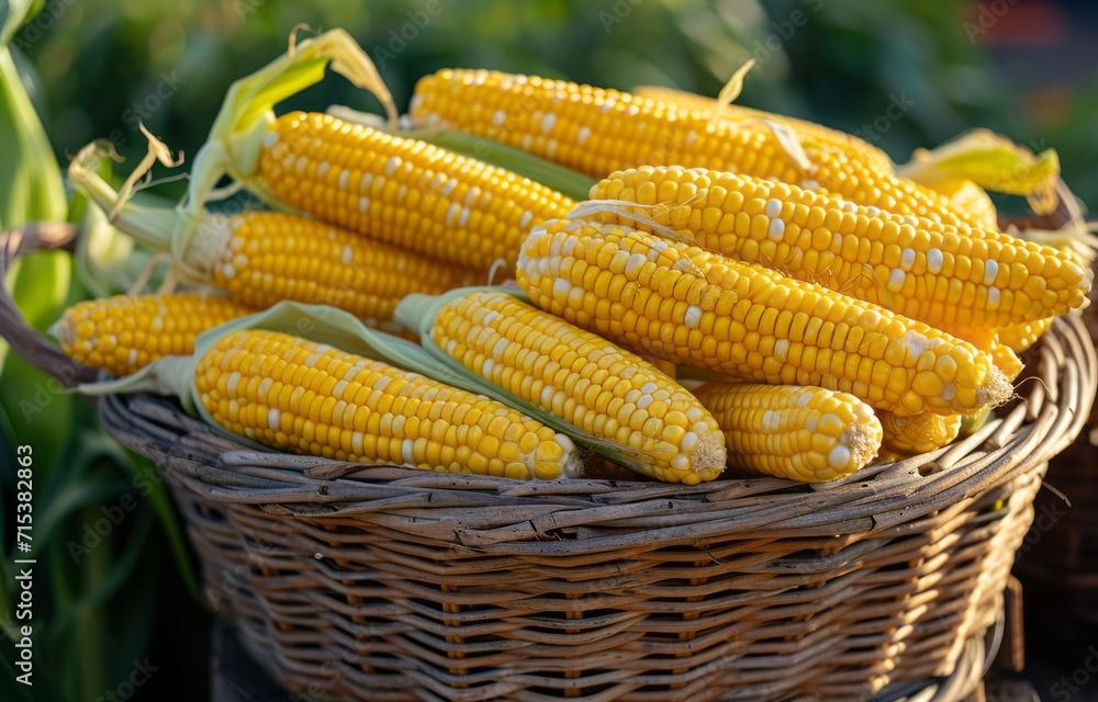 corn in basket