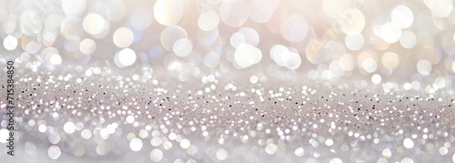 Beautiful shiny white glitter background