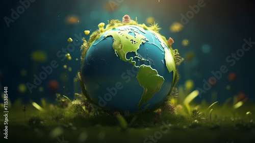 World environment day concept ecology protection environment, environmental protection background