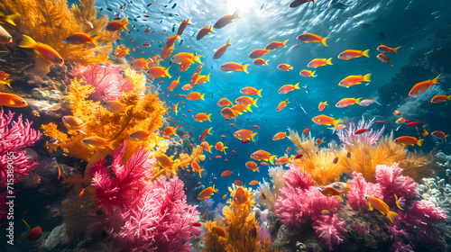 tropical coral reef © Tri_Graphic_Art