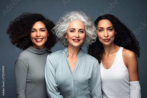 Three middle aged women
