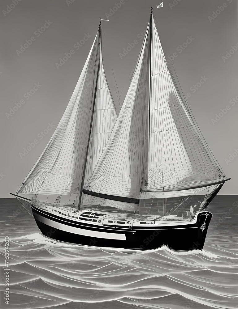 Obraz premium Sailing Boats