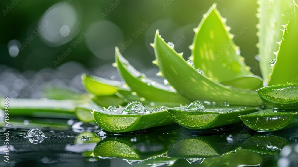 aloe vera background for natural cosmetics Aloe vera plant aloe vera background for natural cosmetics Aloe vera plant