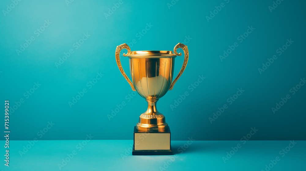 The winning trophy goes to the winning team. The winning trophy goes to the winning team.