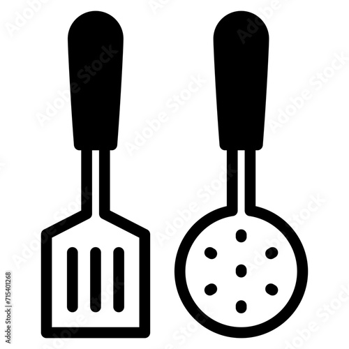 spatula, Slotted turners