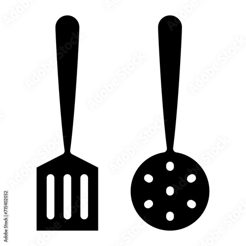 spatula, Slotted turners