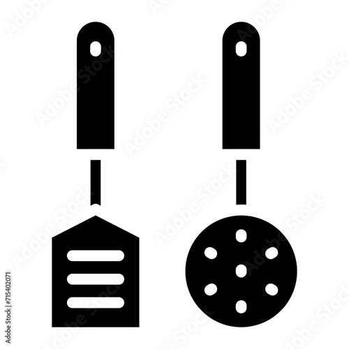 spatula, Slotted turners