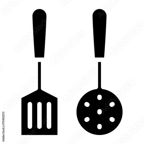 spatula, Slotted turners