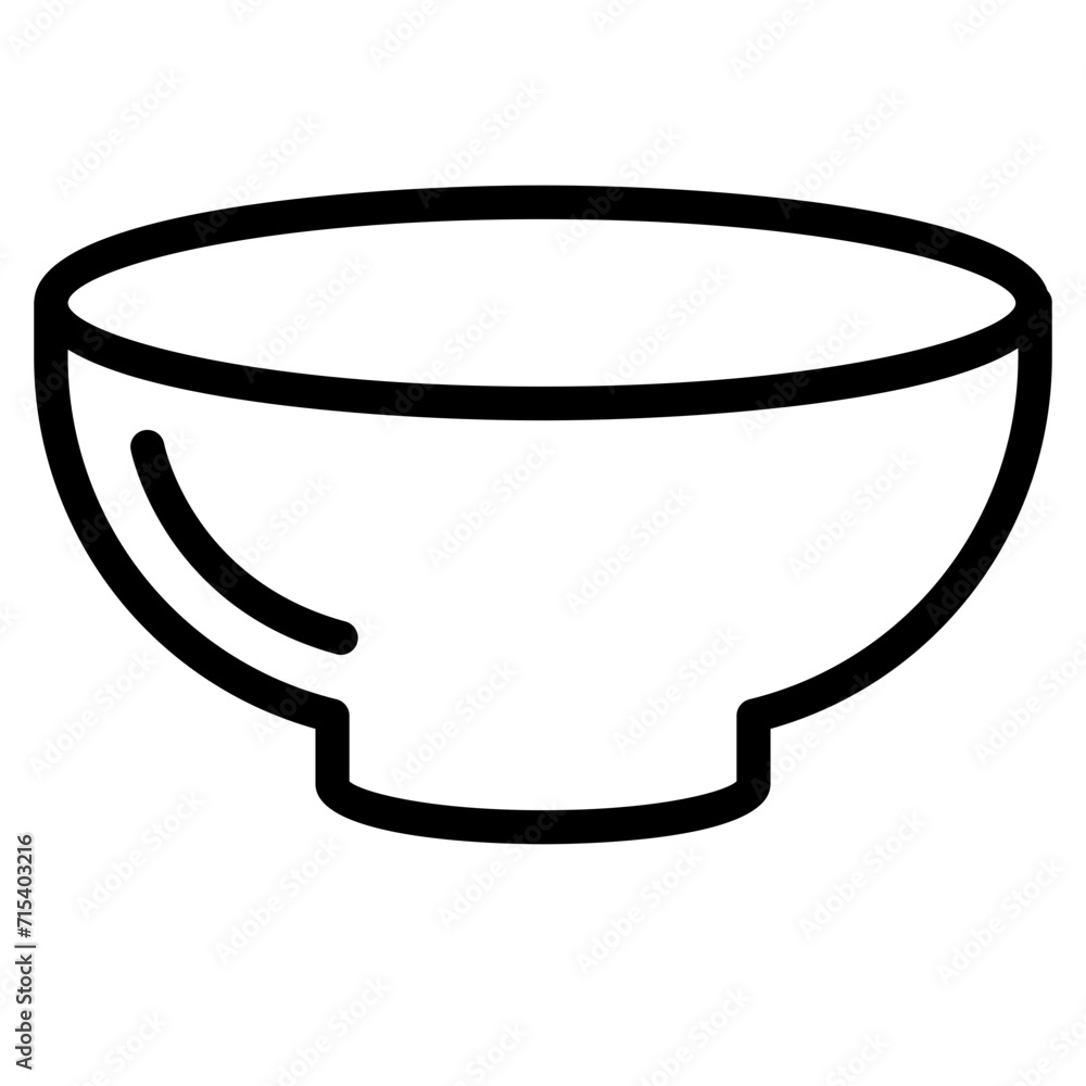 stack of bowls icon
