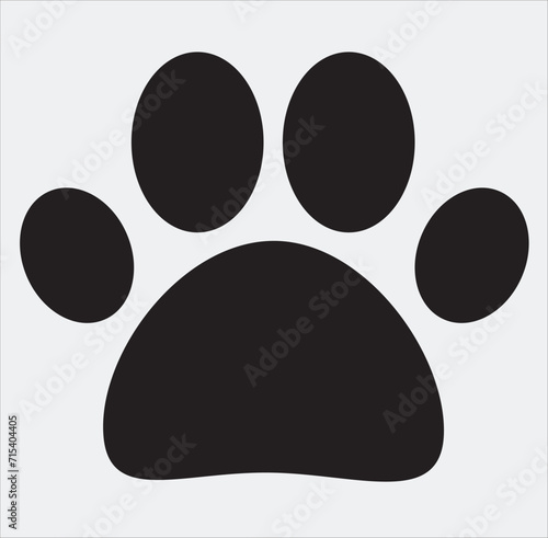 Dog paw puppy leg foot feet animal black icon symbol PNG
