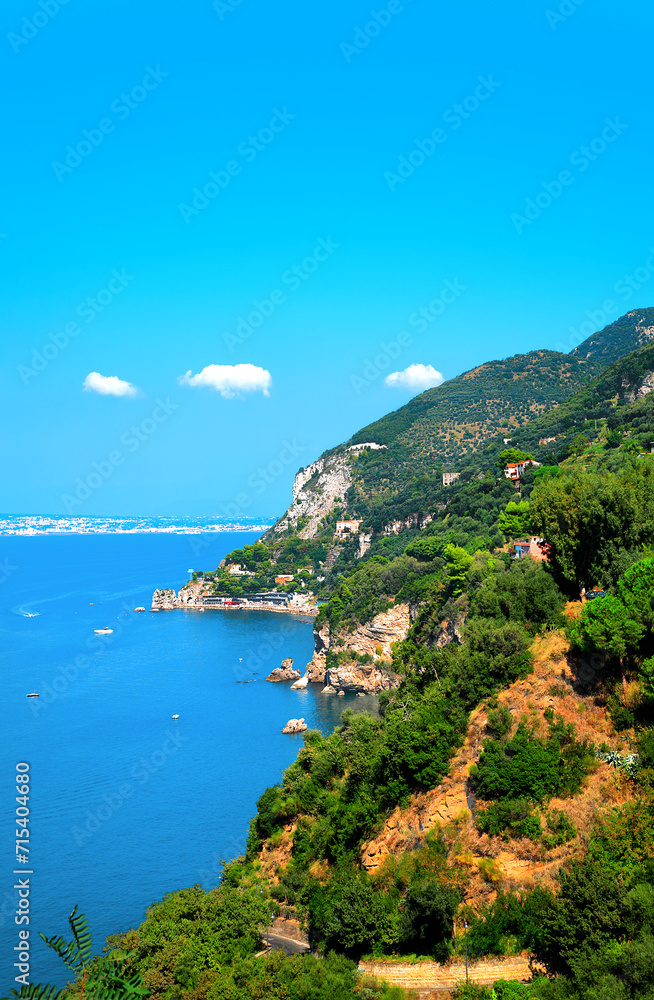 Vico Equense, Peninsula of Sorrento, Campania, Italy, Europe.