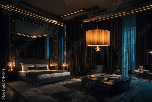 luxury hotel room © awais