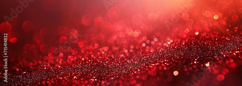 Abstract shiny red glitter background