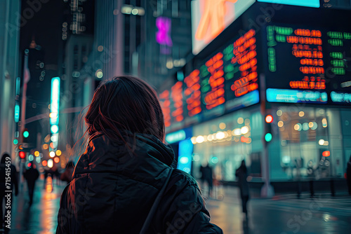 person in the city