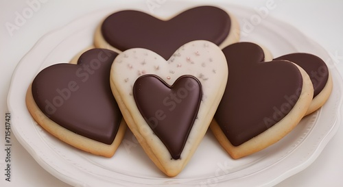 heart shaped cookies