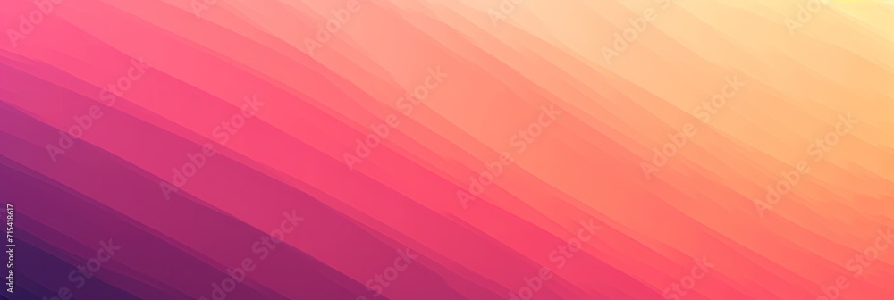 Minimalist abstract colorful gradient wallpaper pattern. Great for poster design or frame as decor. Simple shapes and lines. Web design. Peach fuzz pantone vibes.