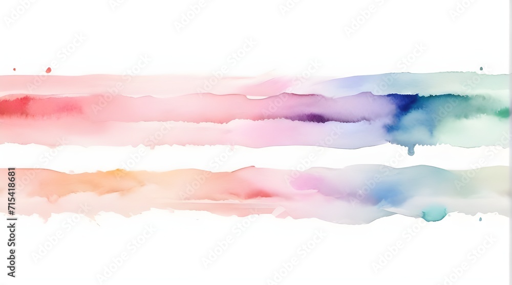 abstract watercolor background with clouds