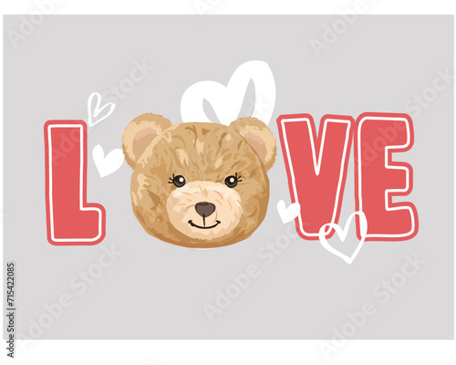 herat and love design slogan . Valentine days icons