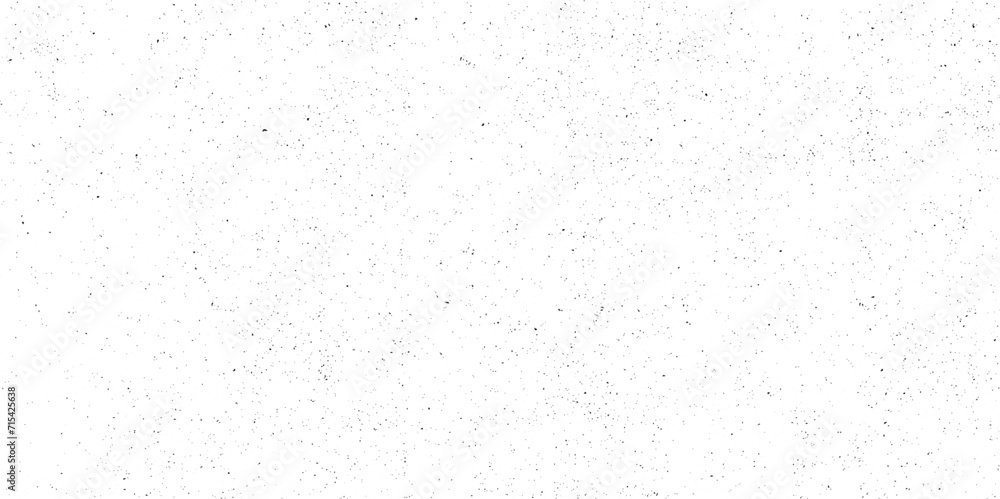 Black grainy texture isolated on white background. Dust overlay. Dark noise granules.  Grain noise particles. Rusted white effect. Grunge design elements. Vector illustration.
