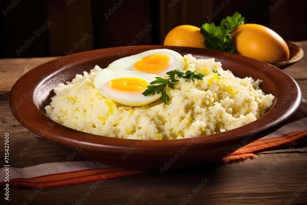 Cuscuz brasil: Traditional Brazilian couscous dish Cuscuz brasil: Traditional Brazilian couscous dish