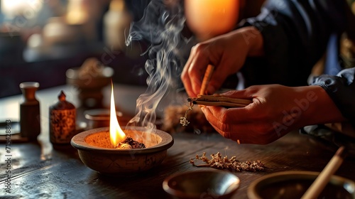 Treatment with Moxibustion in Traditional Chinese Medicine