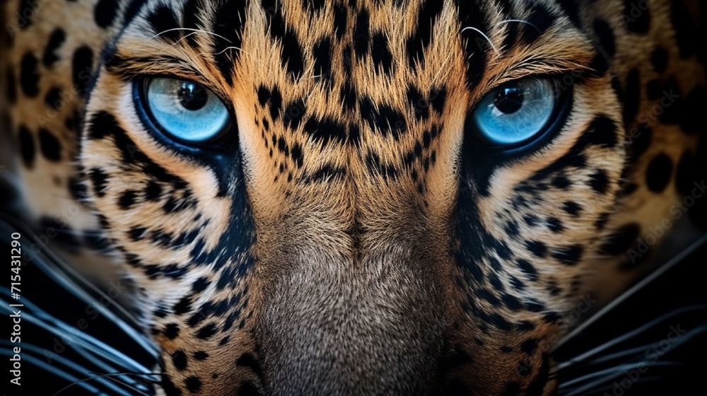Fototapeta premium snow leopard portrait