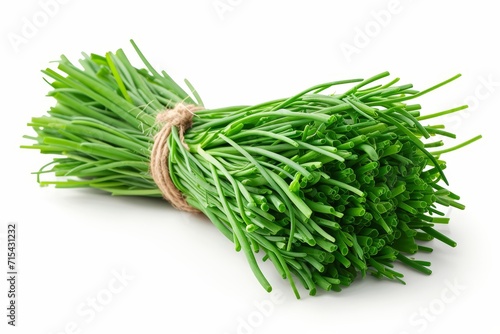 chives isolated kitchen table professional advertising food photography