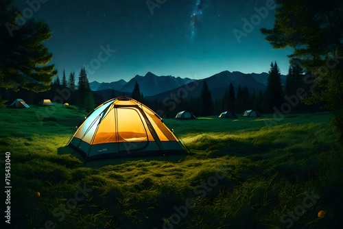 camping in the night © areeba