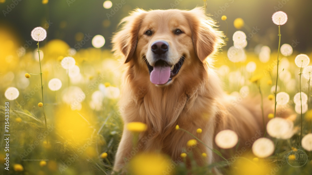 golden retriever running in the field golden retriever running in the field