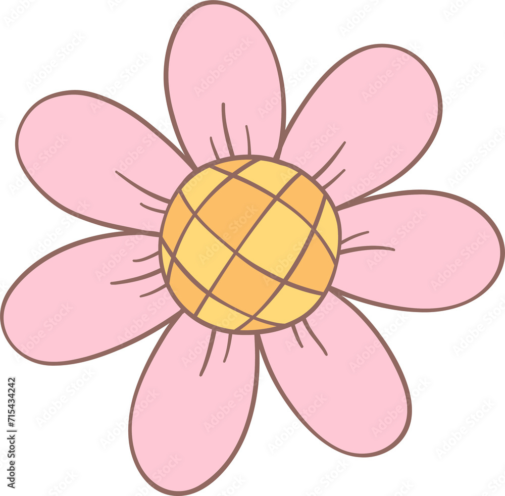 Groovy flower daisy Groovy flower daisy