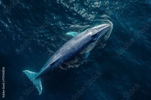 blue whale sweaming © Zero Zero One