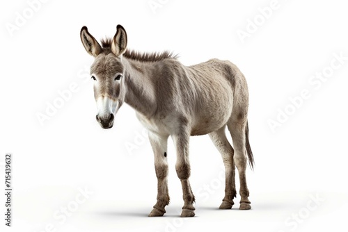  donkey isolated a on white