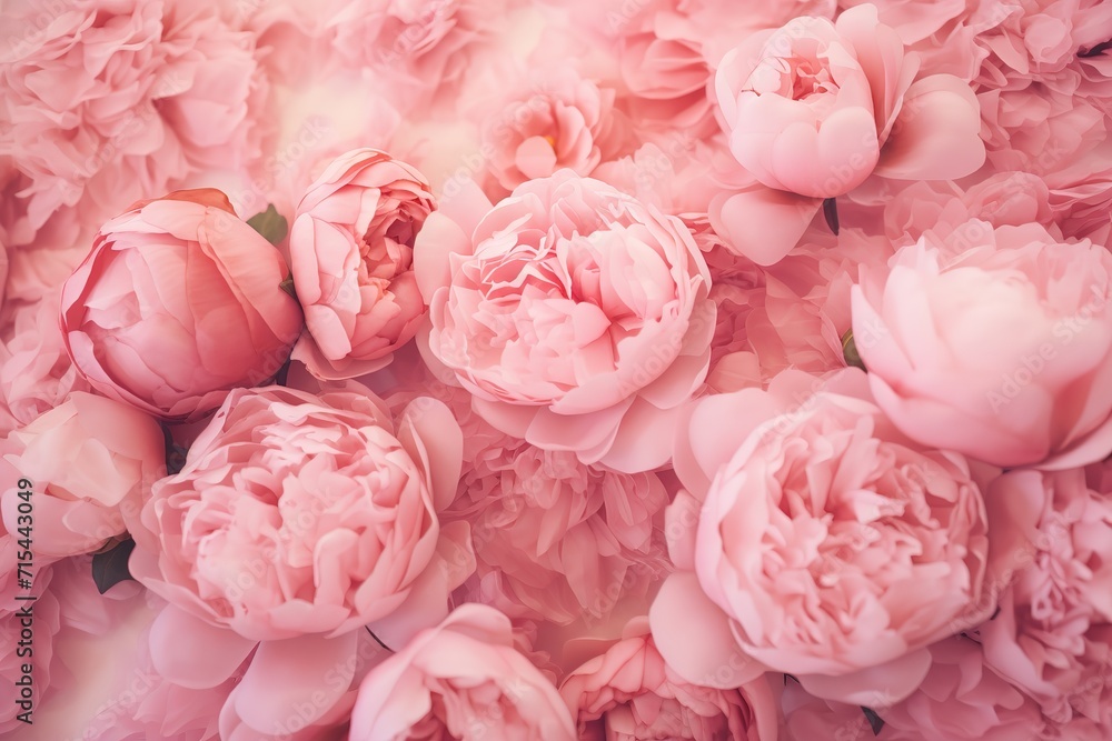 Fototapeta premium very beautiful pink roses, background, invitation