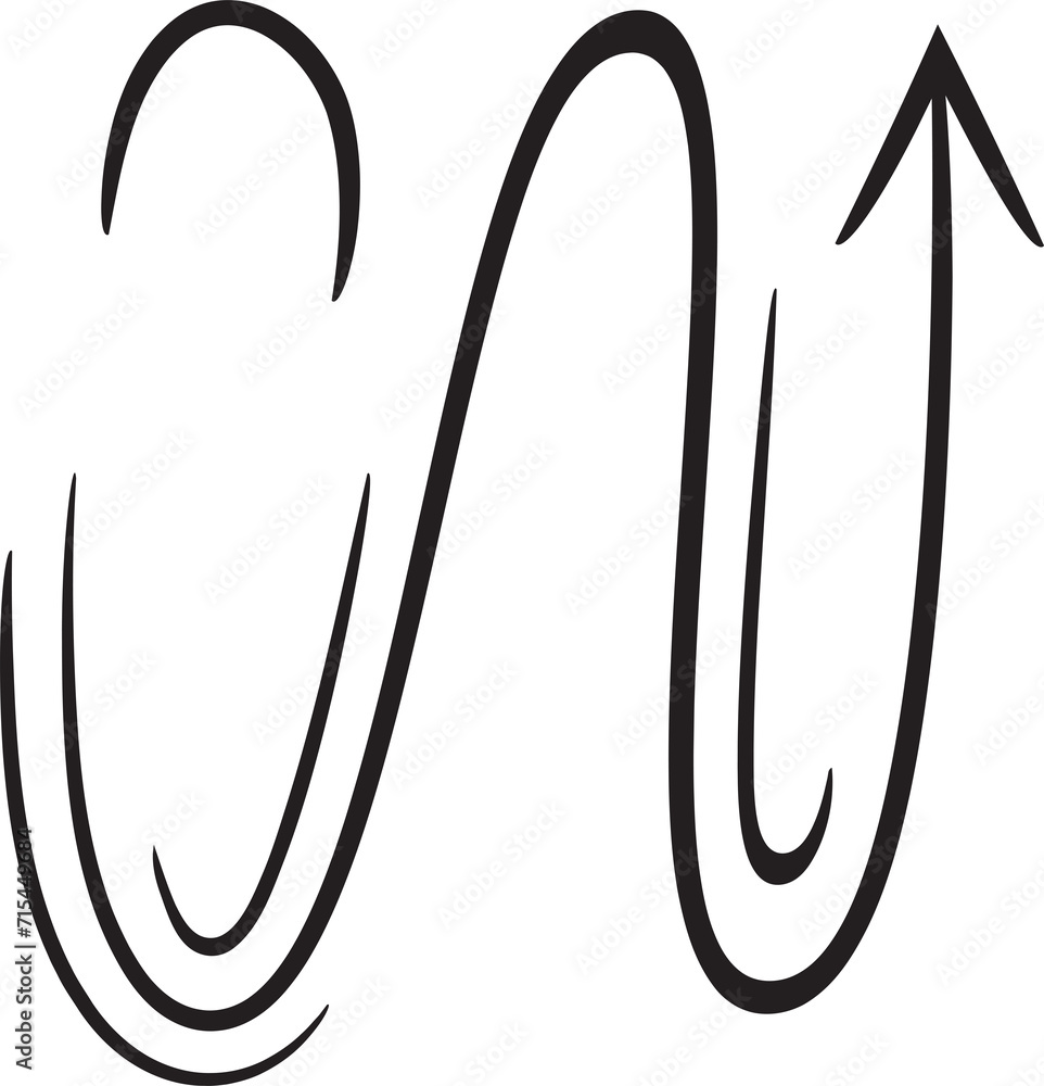 Doodle Hand Drawn Arrow Doodle Hand Drawn Arrow