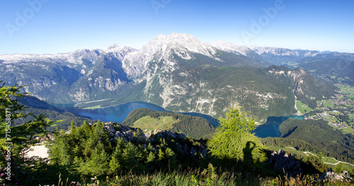 Berchtesgaden, Königssee vom Jenner 