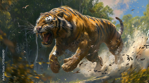 Saber-Toothed Beast of the Past