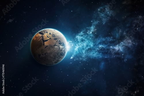 Earth's surface, 3D rendering. © 23_stockphotography
