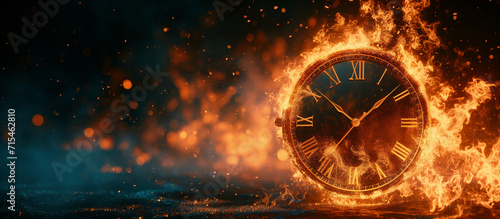 Time is on fire