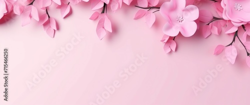pink flower frame on white background roses.