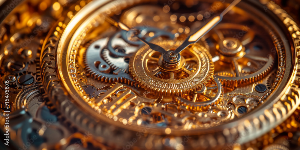 Nahaufnahme von Zahnrädern an einer alten Uhr Nahaufnahme von Zahnrädern an einer alten Uhr