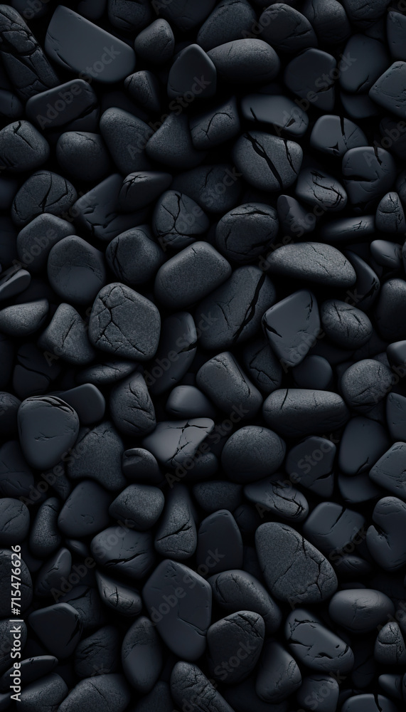Abstract black matte stones texture background Abstract black matte stones texture background