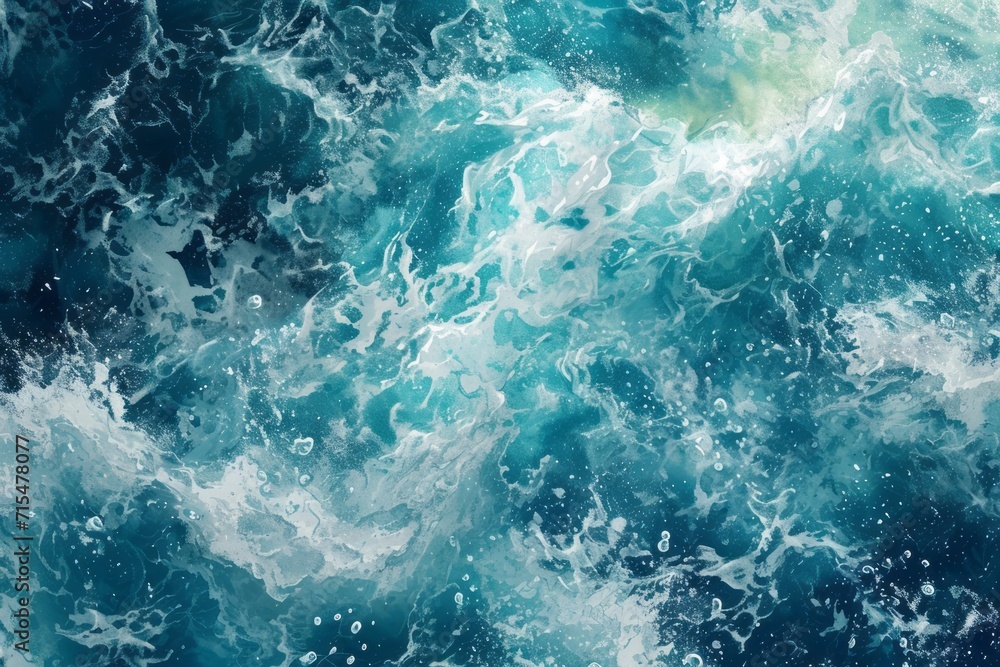 Illustration an aerial view of a body of water with a wave in the middle of the water and a circle in the middle of the water on top of the photo Illustration an aerial view of a body of water with a wave in the middle of the water and a circle in the middle of the water on top of the photo