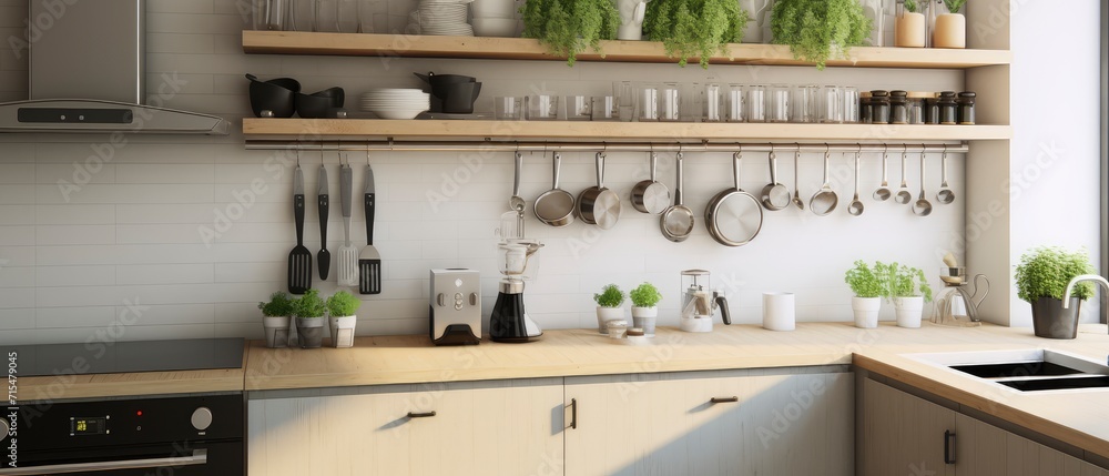 Abundant Collection of Pots and Pans in a Kitchen Abundant Collection of Pots and Pans in a Kitchen