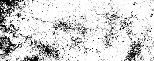 Scratch grunge urban background, transparent grunge texture overlay, vector