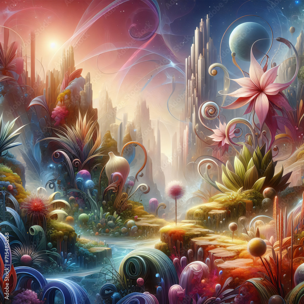 background. Generative AI background. Generative AI